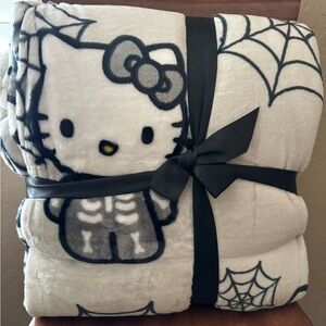 Halloween Hello Kitty Twin blanket